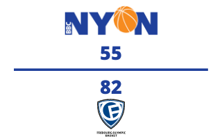 BBC Nyon VS. Fribourg Olympic – 11.11.2020