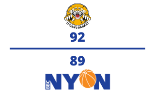 Lugano Tigers VS. BBC Nyon – 17.01.21