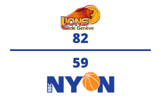 Lions de Genève VS. BBC Nyon – 30.03.21